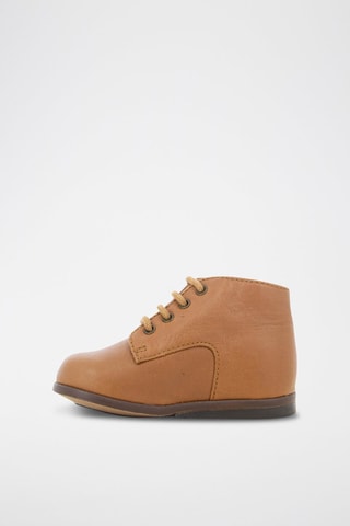 Botins em couro - Camel