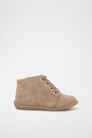 Botins em couro Stand-Up - Camel