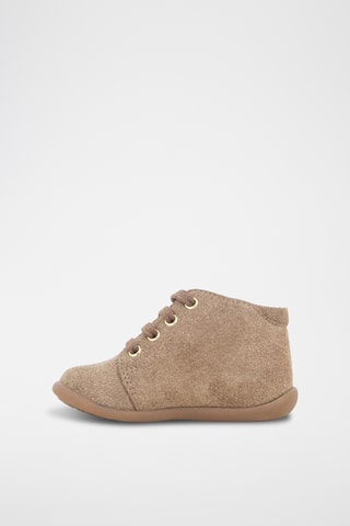 Botins em couro Stand-Up - Camel