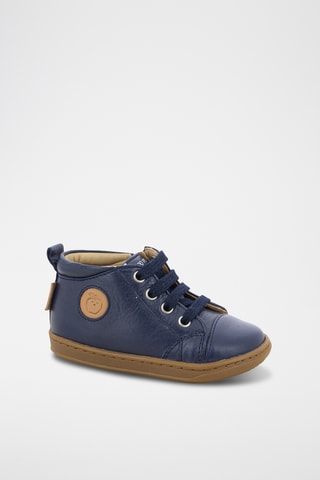 Botins em couro Bouba Zip Lace - Azul-marinho