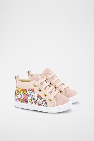 Sapatilhas subidas Kikko Base - Rosa