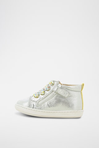 Botins em couro Bouba Zip Lace - Prateado