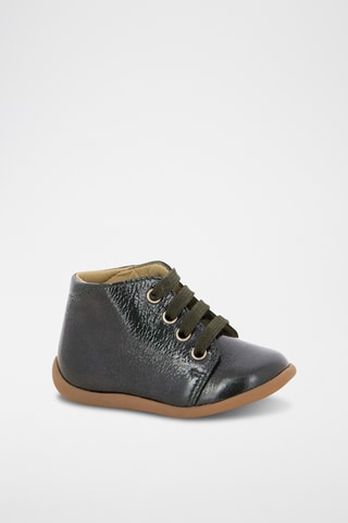 Botins em couro Stand-Up Bottine - Antracite
