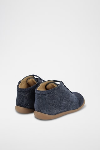 Botins em couro Stand-Up - Azul