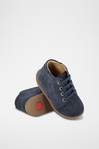 Botins em couro Stand-Up - Azul