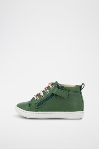 Botins em couro Bouba Zip Lace - Verde