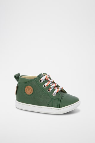 Botins em couro Bouba Zip Lace - Verde