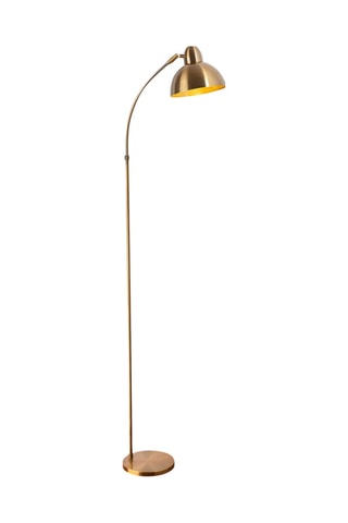 Candeeiro de pé Varzan Dourado