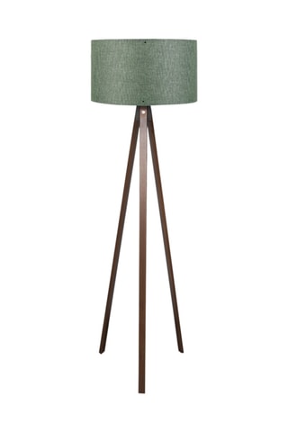 Candeeiro tripé Ayd - Verde e castanho - 60 W