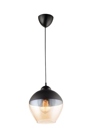 Candeeiro suspenso - Preto - 40 W
