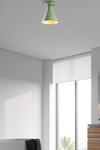 Candeeiro de teto - Verde - 40 W