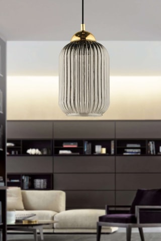 Candeeiro suspenso - Dourado - 40 W