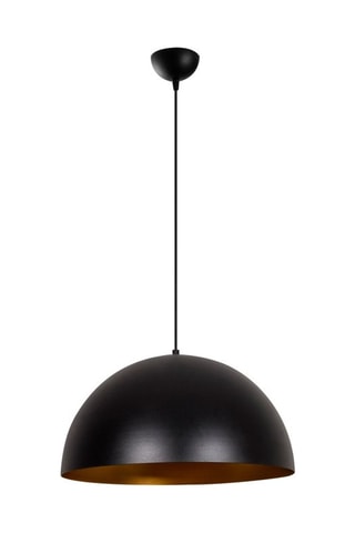 Lampadario Sivani - Nero e dorato - 100 W