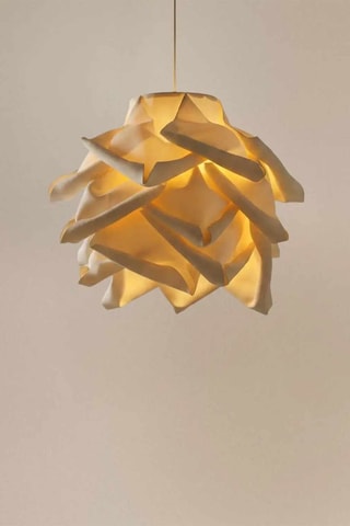 Candeeiro suspenso - Bege - 40 W