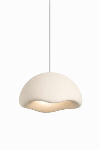 Candeeiro suspenso - Bege - 40 W