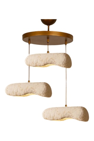 Lampadario - Beige - 3 x 40 W