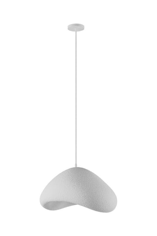 Candeeiro suspenso ajustável - Branco - 40 W
