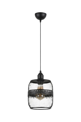 Lampadario Berk - Nero - 40 W