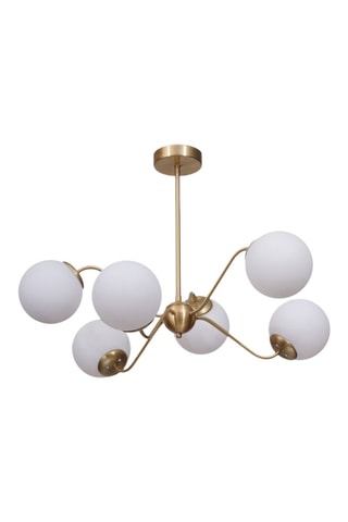 Candeeiro suspenso - Branco - 6 x 40 W