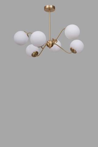 Candeeiro suspenso - Branco - 6 x 40 W