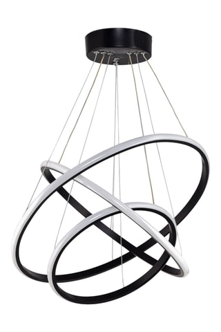 Candeeiro suspenso LED Ursae - Preto