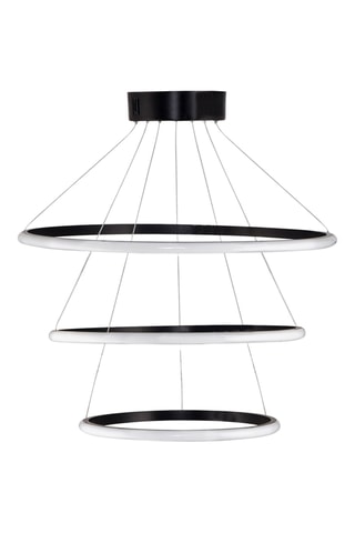 Candeeiro suspenso LED Ursae - Preto