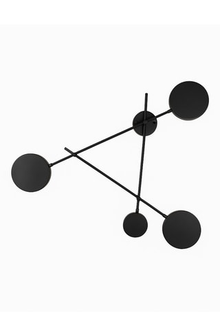Aplique de parede - Preto