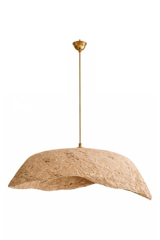 Candeeiro suspenso - Bege - 40 W