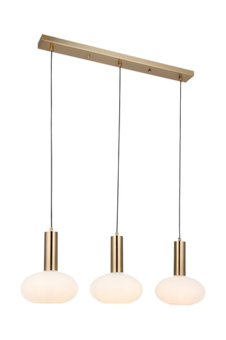 Candeeiro suspenso Kabo 52-03-L - Dourado - 3 x 40 W
