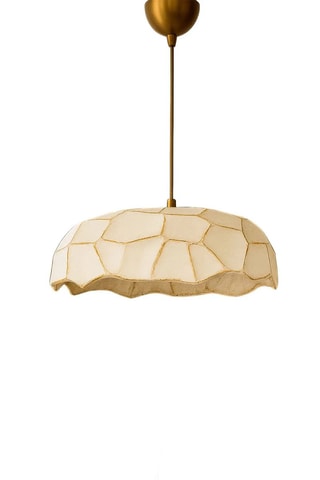 Candeeiro suspenso - Creme - 40 W