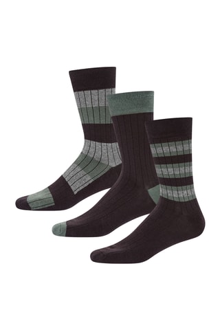 3 paires de chaussettes - Noir