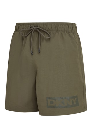 Short de bain - Kaki
