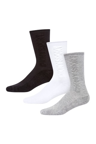 3 paires de chaussettes - Noir