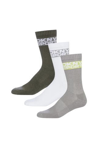 3 paires de chaussettes - Gris