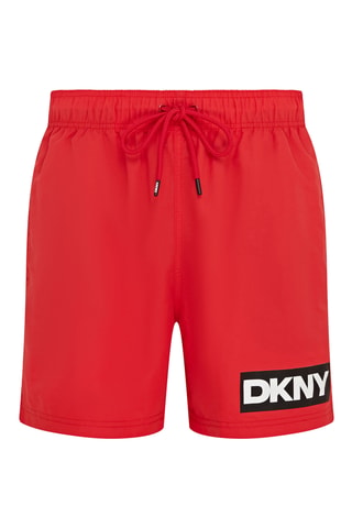 Short de bain - Rouge