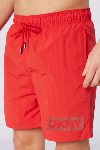 Short de bain - Rouge