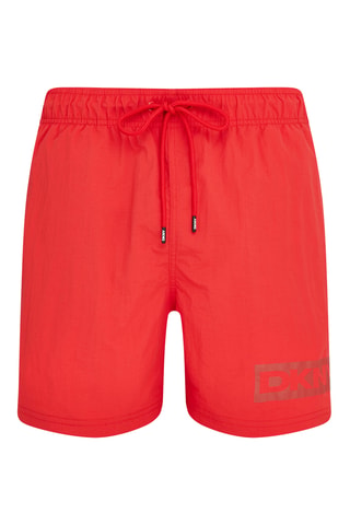 Short de bain - Rouge