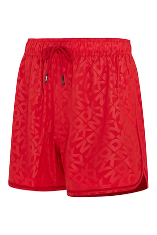 Short de bain - Rouge