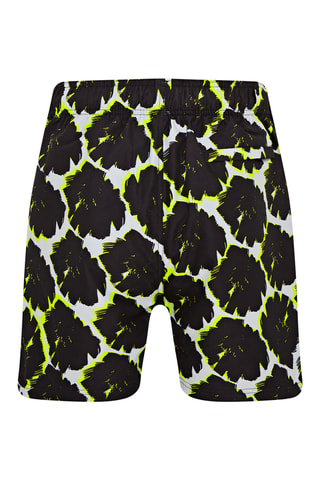 Short de bain - Noir et jaune
