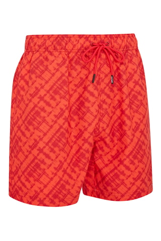 Short de bain - Orange et rouge