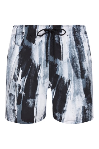 Short de bain - Noir et blanc