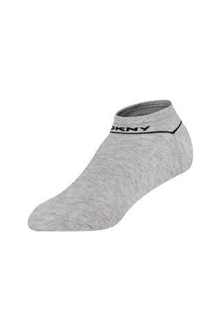 3 paires de socquettes - Gris, noir et blanc