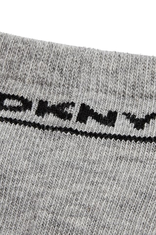 3 paires de socquettes - Gris, noir et blanc