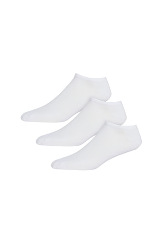 3 paires de socquettes - Blanc