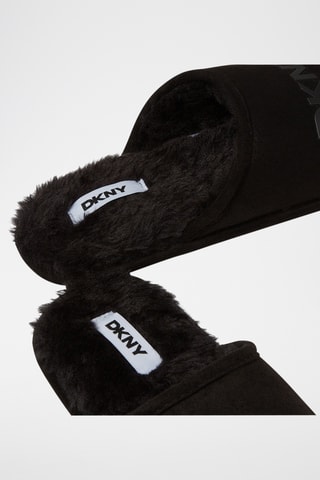 Chaussons en cuir - Noir