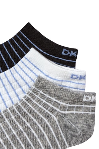 3 paires de chaussettes - Gris, noir et blanc