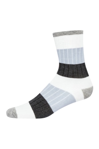 3 paires de chaussettes - Noir et blanc