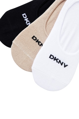 3 paires de socquettes - Gris, noir et blanc