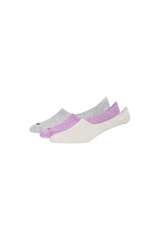 3 paires de chaussettes - Écru