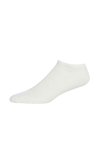 3 paires de chaussettes - Blanc et rouge